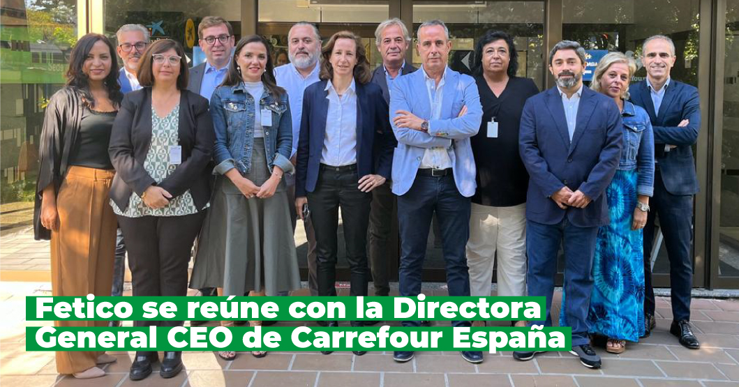 Fetico Se Re Ne Con La Directora General Ceo De Carrefour Espa A