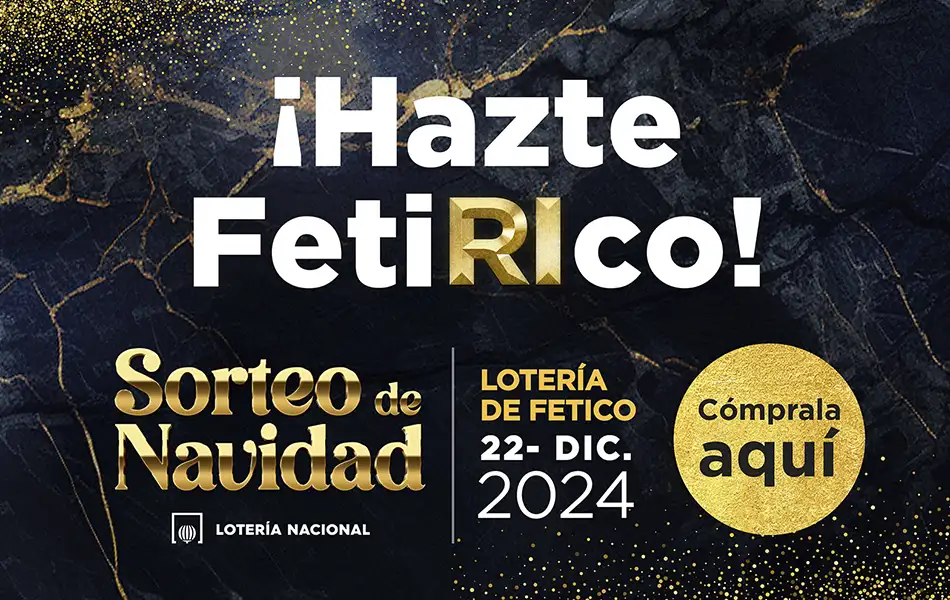 Lotería Navidad 2024 Fetico