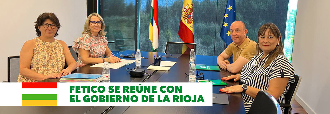 Fetico se reúne con el Gobierno de La Rioja