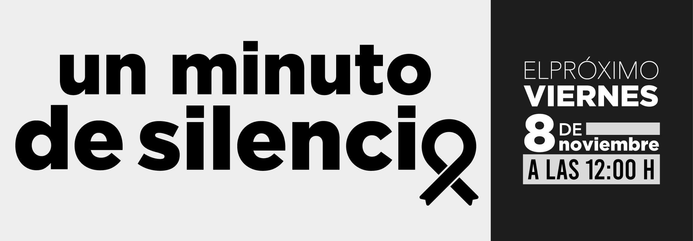 Fetico propone un minuto de silencio de clientes y personas trabajadoras en el Sector de Comercio y Hostelería