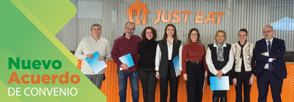 Fetico firma un nuevo acuerdo de convenio con mejoras en Just Eat