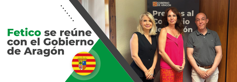 Fetico se reúne con la Directora General de Comercio del Gobierno de Aragón